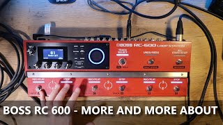 BOSS RC600  Practicing at home Amazing tool for practicing [upl. by Moshell]