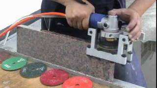 GPWA02A Air Edge Polishing Machine for Stone Granite Marble [upl. by Gensmer]