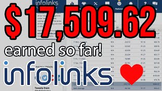 INFOLINKS is making me solid AUTOPILOT money EVERY DAY 😲 Heres how full tutorial [upl. by Aime804]