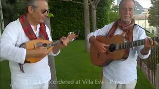 Ravello Wedding Music  Guitar  Mandolin  Villa Eva  Welcome Drink [upl. by Kucik809]