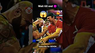 Devon larrot vs Adan scherr 👾😱 armwrestling shortsfeed explore [upl. by Luebke937]