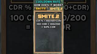 SMITE 2 Cooldown Rate Explained smite2 smite gaming [upl. by Arten]