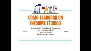 Cómo Elaborar un Informe Técnico – Tutorial [upl. by Kisung]