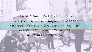 Johann Sebastian Bach suite per orchestra BWV 1066 [upl. by Akeenat744]