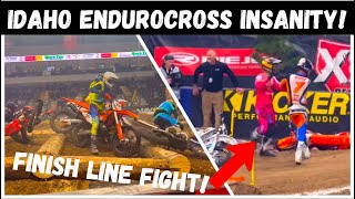 FIGHT AFTER THE FINISH Endurocross Racing Has The MOST CRASHES of Any Series [upl. by Llewej]