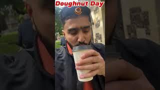 Doughnut Day🍩in UK🇬🇧😀Wait For End😀😄doughnut qazifaezisa trending viralvideo viralshorts [upl. by Vala902]