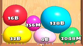 Blob Merge 3D  Ultimate Level Up Gameplay   Cube Arena 2048 [upl. by Wahlstrom802]