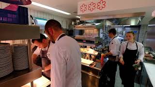 Busy Kitchen at 3 Michelin Star restaurant Atelier Munich  Germany [upl. by Maryrose761]