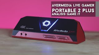 AVerMedia Live Gamer Portable 2 Plus review de la capturadora más versátil del momento  GameIt ES [upl. by Durman371]