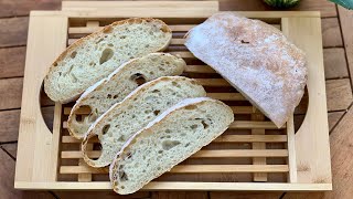 Ciabatta Brot Rezept einfach selber machen [upl. by Ruhl]