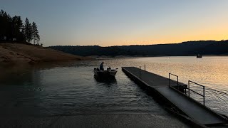 Kokanee fishing at new bullards bar [upl. by Xyno]