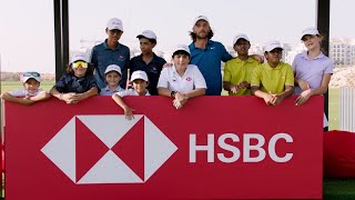 Tommy Fleetwood shocked by the HSBC Future Falcons [upl. by Wareing]