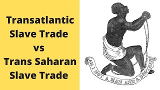 Transatlantic Slave Trade vs Trans Saharan Slave Trade shorts [upl. by Haughay]