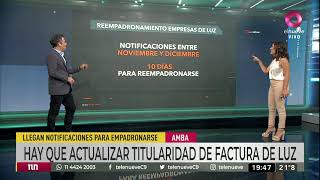 Advertencia de Edesur y Edenor Si la luz no está a tu nombre te la pueden cortar [upl. by Gawlas806]