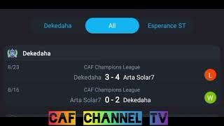 LIVEDekedaha VS Esperance ST Africacaf champions league qualification [upl. by Caundra]