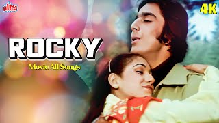 Rocky 4K 1981 Movie All Songs  Sanjay Dutt Reena Roy  Lata Mangeshkar Kishore Kumar [upl. by Malorie226]