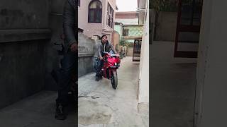 Subscribe guys 🫶🏻 r15v4 jkrider bikeshorts rider subscribe srinagar [upl. by Swann497]