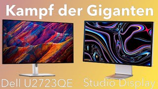 Kampf der Giganten  Studio Display vs Dell U2723QE [upl. by Persas]