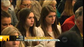 Newtown residents begin mourning process [upl. by Cairns132]