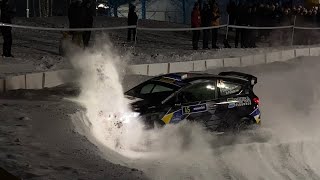 WRC RALLY SWEDEN 2024 CRASH  UMEÅ SPRINT [upl. by Melamie]