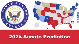 FINAL 2024 Election Senate Forecast  Who Will Win November 4 2024 [upl. by Neiv184]