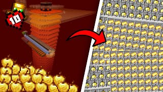 I Built The FASTEST Gold Farm In Hardcore Minecraft [upl. by Musetta]