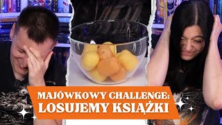 Challenge na majówkę losujemy książki do czytania w weekend  Strefa Czytacza [upl. by Tallula169]