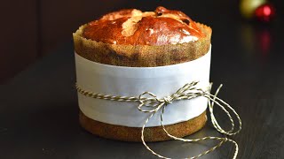 Super Easy Panettone Recipe  Panettone breadPanettone CakeHow to make PanettoneChristmas Bread [upl. by Ioved]