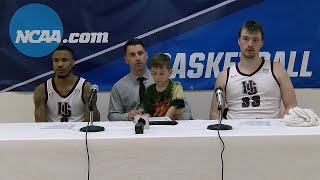 HampdenSydney Basketball NCAA Round Two Press Conference [upl. by Victory]