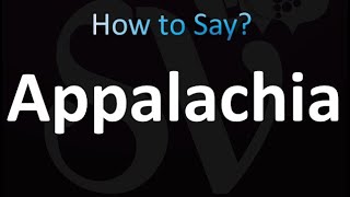 How to Pronounce Appalachia correctly [upl. by Arela]