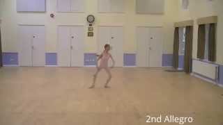 Intermediate foundation rad ballet age 12 years ballet [upl. by Ettennek]