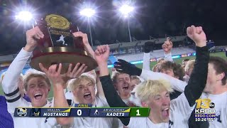 Air Academy wins the Class 4A state soccer championship [upl. by Wetzell]