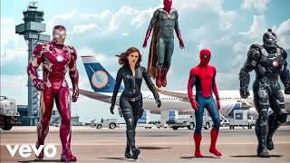 CJ  Whoopty Robert Cristian amp ERS Remix  Captain America Civil War Airport Battle Scene [upl. by Gwenore]