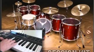 DEMO Crazy Drum Solos with NI Studio Drummer [upl. by Hogue]