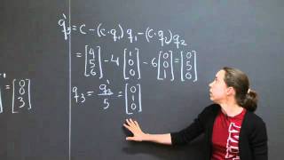 GramSchmidt Orthogonalization  MIT 1806SC Linear Algebra Fall 2011 [upl. by Arrio]