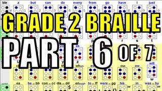 Grade 2 Braille 67  Rules for Braille Writing amp Braille Memory Aides [upl. by Desmond801]