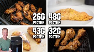 7 High Protein Air Fryer Recipes For EASY Meal Prep [upl. by Chilton308]