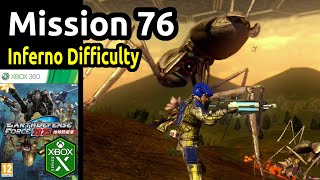 Earth Defense Force 2025  Mission 76  Inferno Difficulty  Solo Ranger  Xbox 360Xbox Series X [upl. by Stelle]