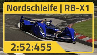 Nordschleife In Under 3 Minutes  Red Bull X1 Onboard [upl. by Relyhs]