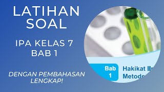 Latihan Soal IPA Kelas 7 Bab 1 Kurikulum Merdeka Dengan Pembahasan Lengkap [upl. by Odoric458]