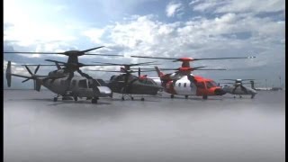 Sikorsky  S97 Raider X2 Technology Family Of Helicopters SAR amp Combat Simulation 360p [upl. by Hermia]