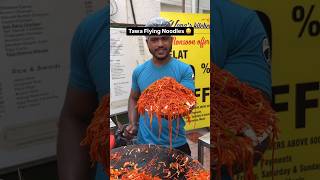 TAWA FLYING NOODLES streetfood shorts video trending [upl. by Fillender566]