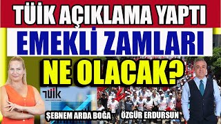 TÜİK Açıklama Yaptı Emekli Zamları Ne Olacak [upl. by Irmina]