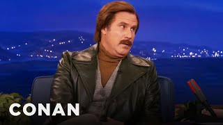 Ron Burgundys Prison Riot Survival Tips  CONAN on TBS [upl. by Doreen995]