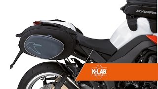 Sistema di montaggio borse laterali per Moto e Scooter  Kappamotocom [upl. by Annovoj]