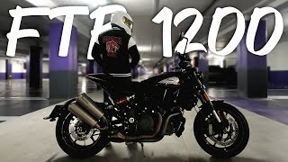 INDIAN FTR1200 FIDÈLE A MES SOUVENIRS 😌 [upl. by Esirtal660]