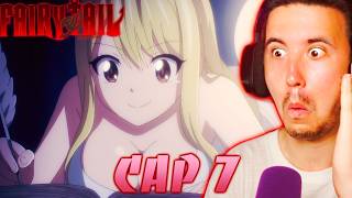 FAIRY NAIL FAIRY TAIL 100 YEARS QUEST CAP 7  REACCIÓN [upl. by Lesirg]