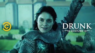 Joan of Arc Leads an Army feat Vanessa Hudgens  Drunk History [upl. by Asilrak619]