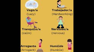 Carácter learnspanish mood vocabulary caracter español spanishlanguage [upl. by Martyn]