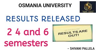 OSMANIA UNIVERSITY RESULTS ARE OUT  LINKS  2023  JUNEJULY  EXAM  shivanipallela [upl. by Eixor]